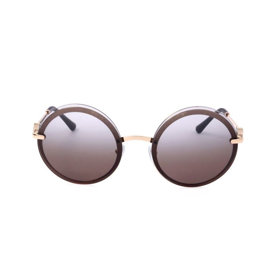 bvlgari ladies rose gold tone round sunglasses 0bv6149b 278/4z 1 bvlgari ladies rose gold tone round sunglasses 0bv6149b 278/4z 1