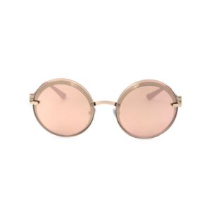 Home bvlgari ladies rose gold tone round sunglasses 0bv6149b 278/4z 2