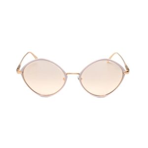 bvlgari ladies silver tone irregular sunglasses 0bv6186k 20148g 3