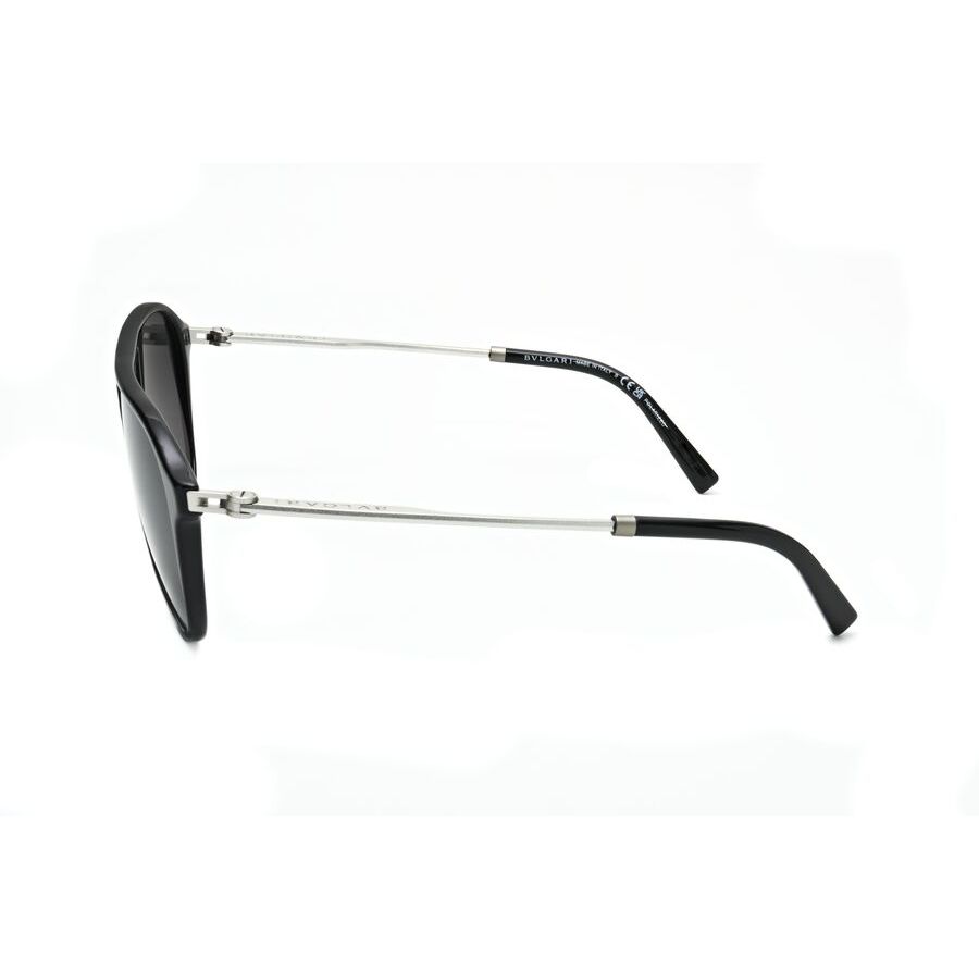 bvlgari men's black aviator sunglasses 0bv7038 501/48 1 bvlgari men's black aviator sunglasses 0bv7038 501/48 1