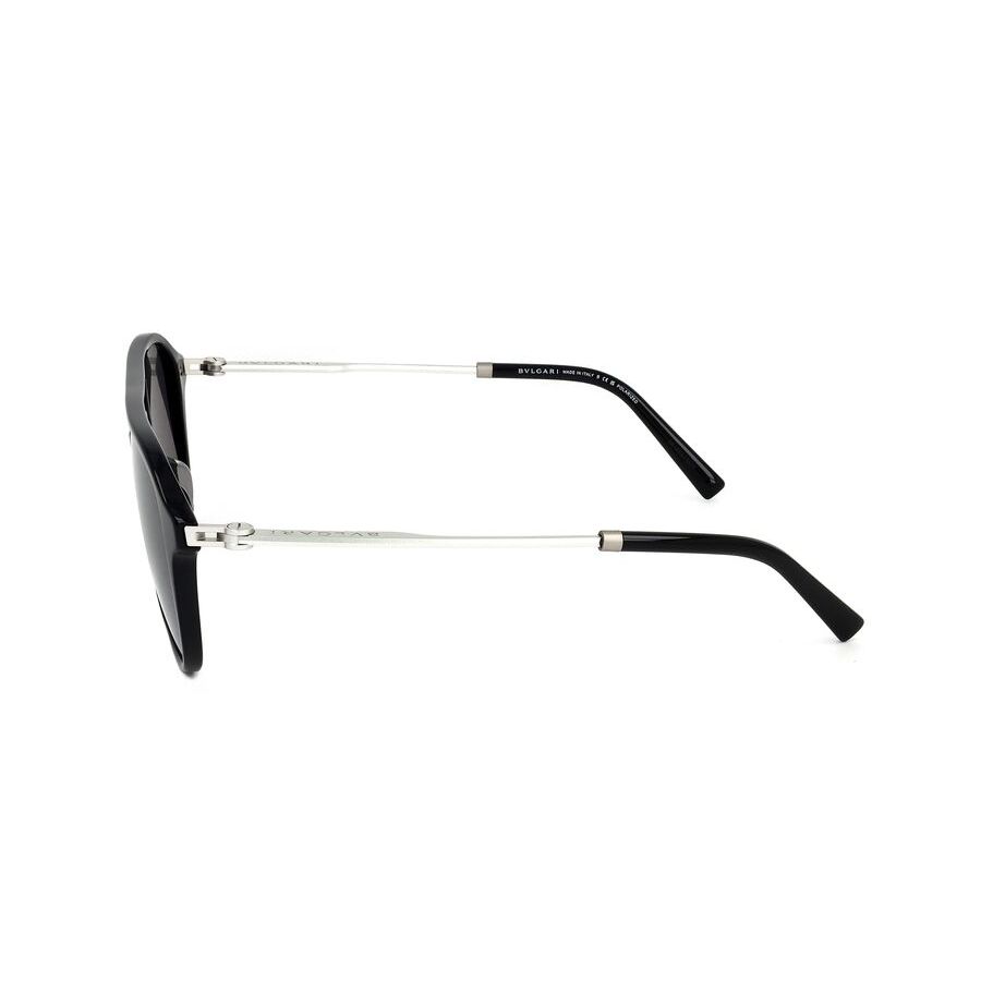 bvlgari men's black aviator sunglasses 0bv7038f 501/48 1 bvlgari men's black aviator sunglasses 0bv7038f 501/48 1