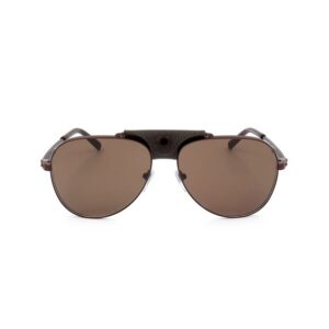 bvlgari men's brown pilot sunglasses 0bv5061q 128/48