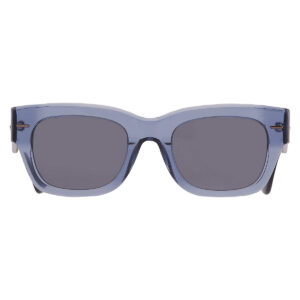 Home calvin klein blue rectangular men's sunglasses ck23509s 438 51
