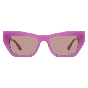 calvin klein brown cat eye ladies sunglasses ckj23641s 540 50