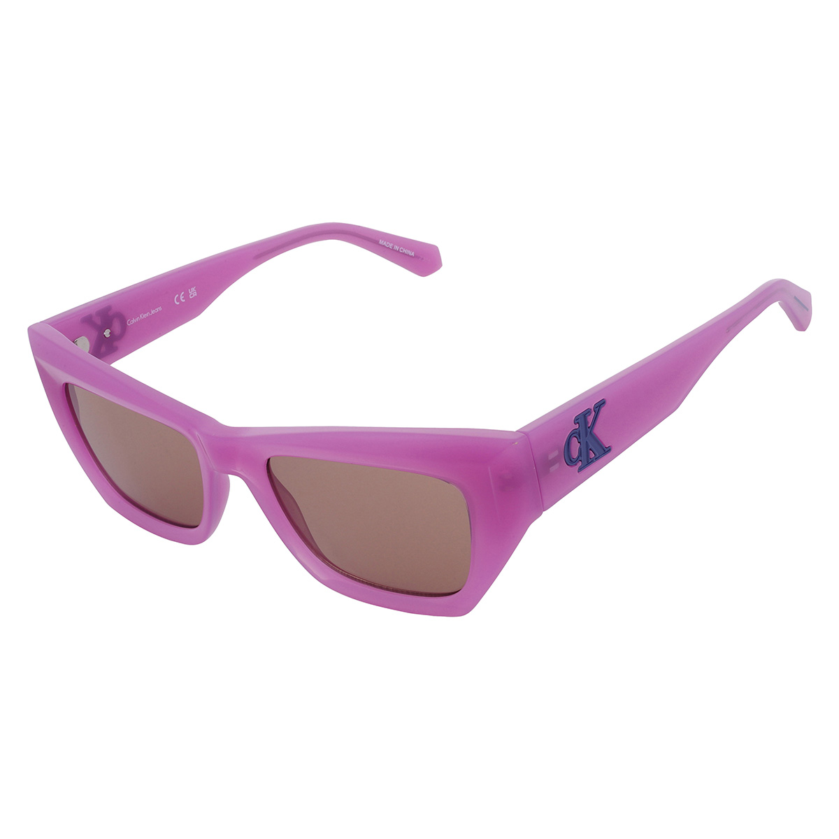 calvin klein brown cat eye ladies sunglasses ckj23641s 540 50 calvin klein brown cat eye ladies sunglasses ckj23641s 540 50