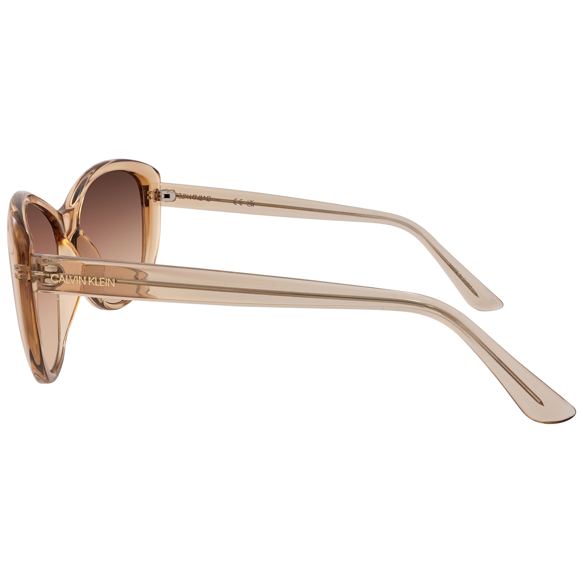 calvin klein brown gradient butterfly ladies sunglasses ck19560s 270 57 calvin klein brown gradient butterfly ladies sunglasses ck19560s 270 57