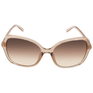 calvin klein brown gradient butterfly ladies sunglasses ck19561s 270 57