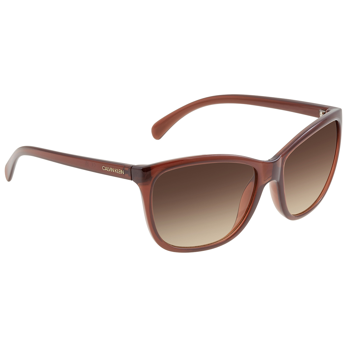calvin klein brown gradient square ladies sunglasses ck19565s 210 60 calvin klein brown gradient square ladies sunglasses ck19565s 210 60