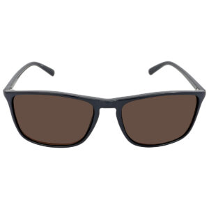 Home calvin klein brown rectangular men's sunglasses ck20524s 410 57