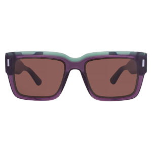Home calvin klein brown square men's sunglasses ck23538s 515 55