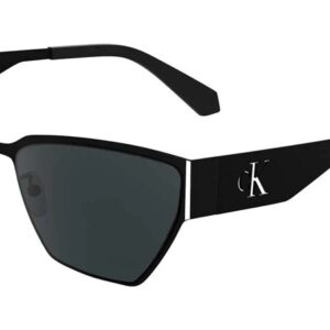 calvin klein grey cat eye ladies sunglasses ckj24207s 001 58