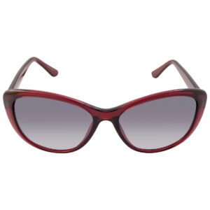 calvin klein grey gradient cat eye ladies sunglasses ck19560s 605 57