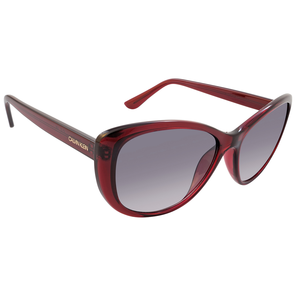 calvin klein grey gradient cat eye ladies sunglasses ck19560s 605 57 calvin klein grey gradient cat eye ladies sunglasses ck19560s 605 57