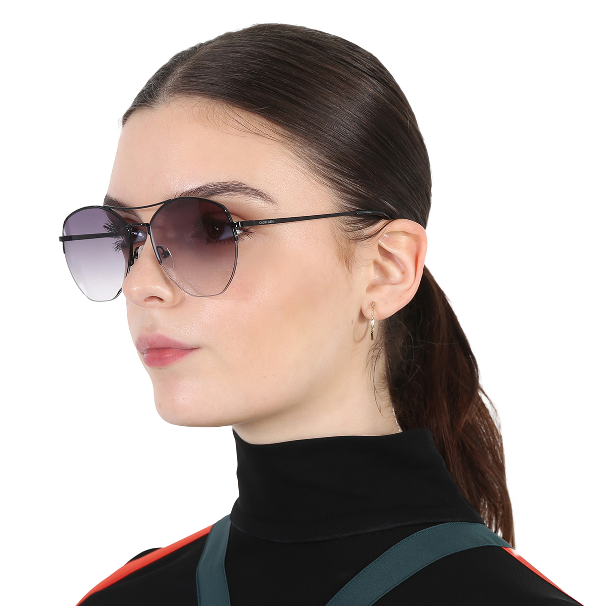 calvin klein grey gradient pilot ladies sunglasses ck20121s 001 57 calvin klein grey gradient pilot ladies sunglasses ck20121s 001 57