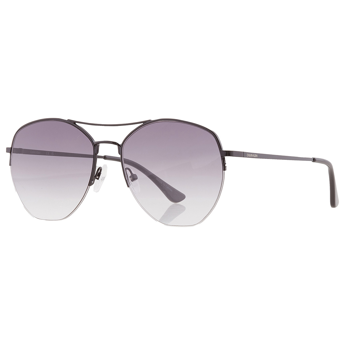 calvin klein grey gradient pilot ladies sunglasses ck20121s 001 57 calvin klein grey gradient pilot ladies sunglasses ck20121s 001 57