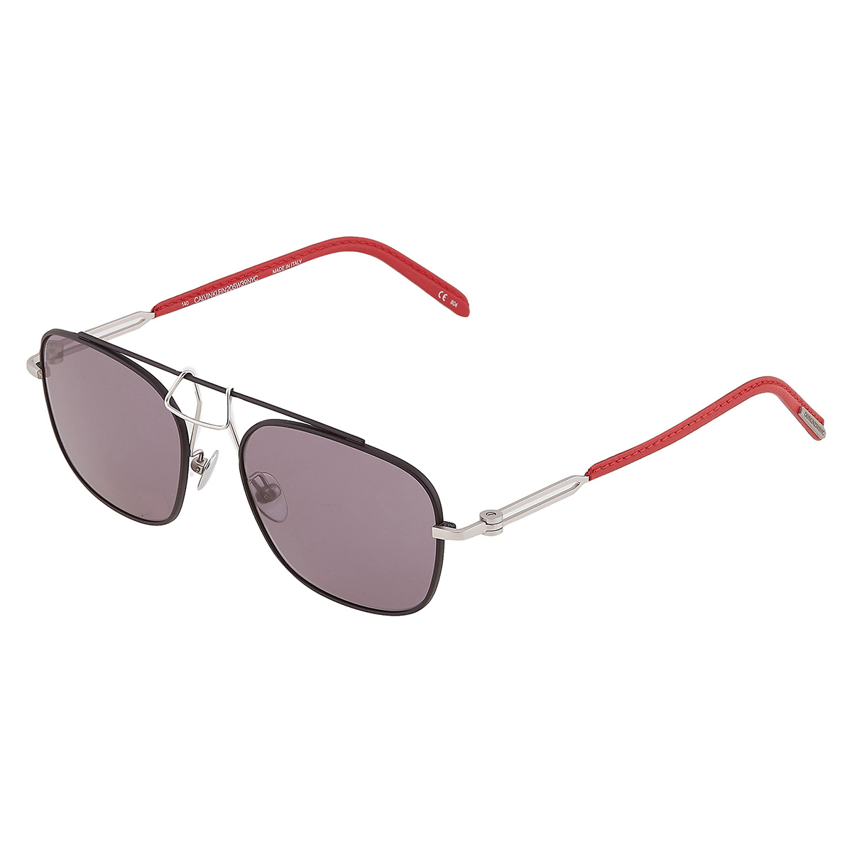 calvin klein grey pilot men's sunglasses cknyc1810s 001 52 calvin klein grey pilot men's sunglasses cknyc1810s 001 52