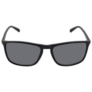 Home calvin klein grey rectangular men's sunglasses ck20524s 001 57