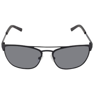 Home calvin klein grey square men's sunglasses ck20123s 001 55