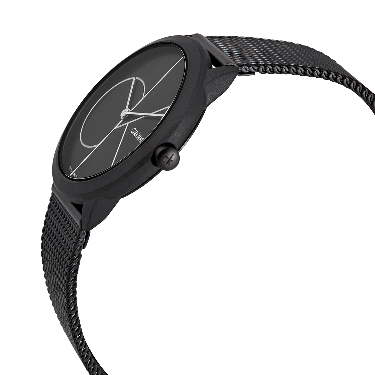 calvin klein minimal quartz black dial ladies watch k3m5245x calvin klein minimal quartz black dial ladies watch k3m5245x