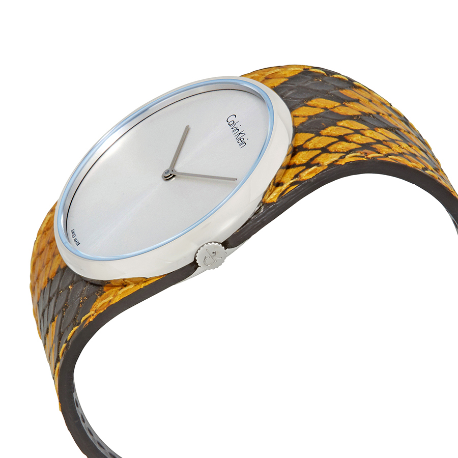 calvin klein spellbound silver dial ladies watch k5v231z6 calvin klein spellbound silver dial ladies watch k5v231z6