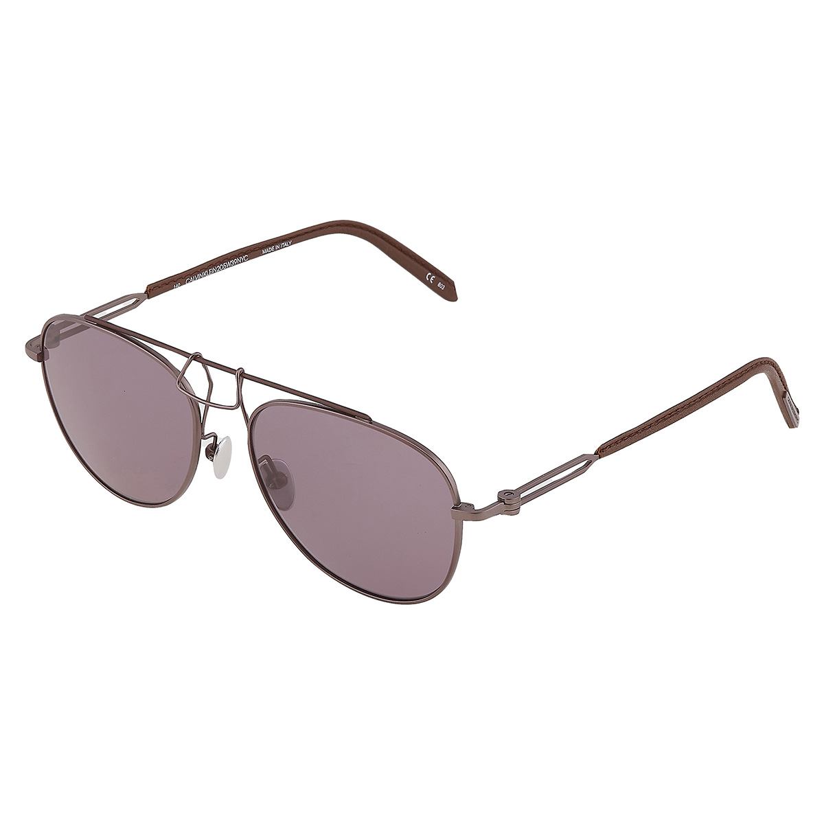 calvin klein titanium grey pilot men's sunglasses cknyc1811s 008 54 calvin klein titanium grey pilot men's sunglasses cknyc1811s 008 54