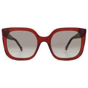 carolina herrera brown cat eye ladies sunglasses her 0128/s 0c8c/ha 54