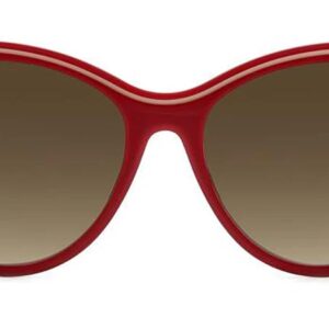 carolina herrera brown gradient cat eye ladies sunglasses her 0142/s 0r9s/ha 56