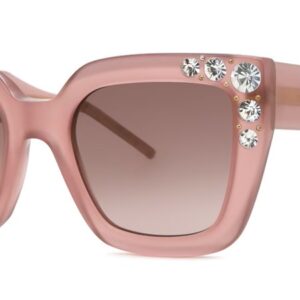 carolina herrera brown shaded cat eye ladies sunglasses her 0130/s 0fwm/ha 52