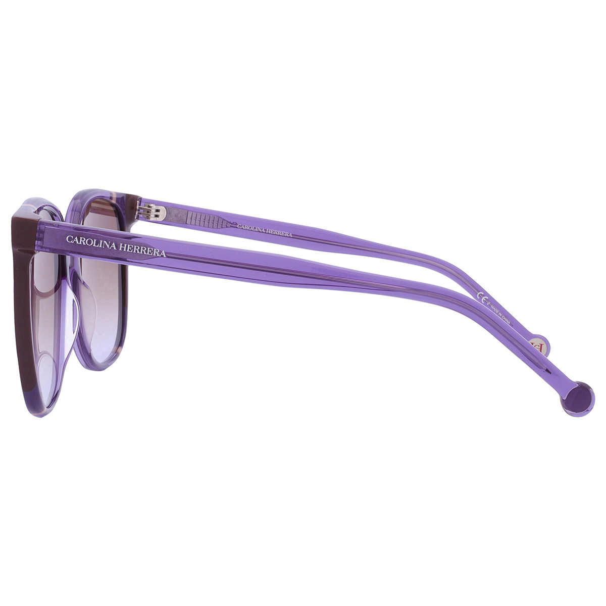 carolina herrera brown shaded violet square ladies sunglasses ch 0062/s 0e53/qr 57 carolina herrera brown shaded violet square ladies sunglasses ch 0062/s 0e53/qr 57