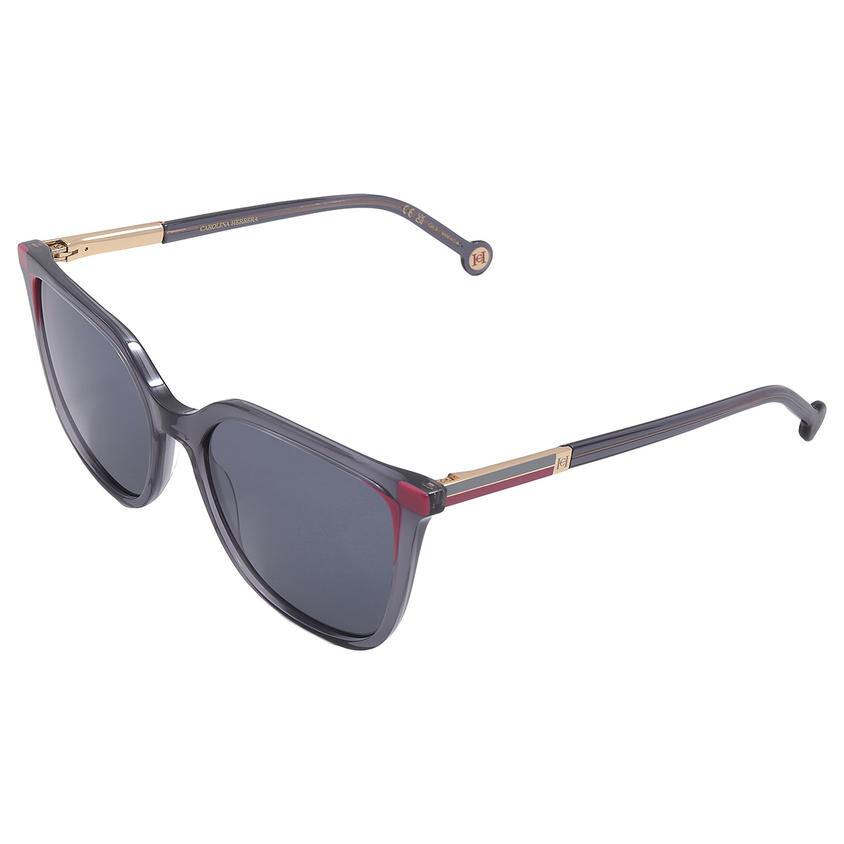 carolina herrera grey butterfly ladies sunglasses her 0140/s 07hh/ir 54 carolina herrera grey butterfly ladies sunglasses her 0140/s 07hh/ir 54