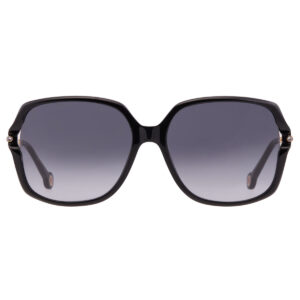 carolina herrera grey shaded butterfly ladies sunglasses her 0132/g/s 0807/9o 58