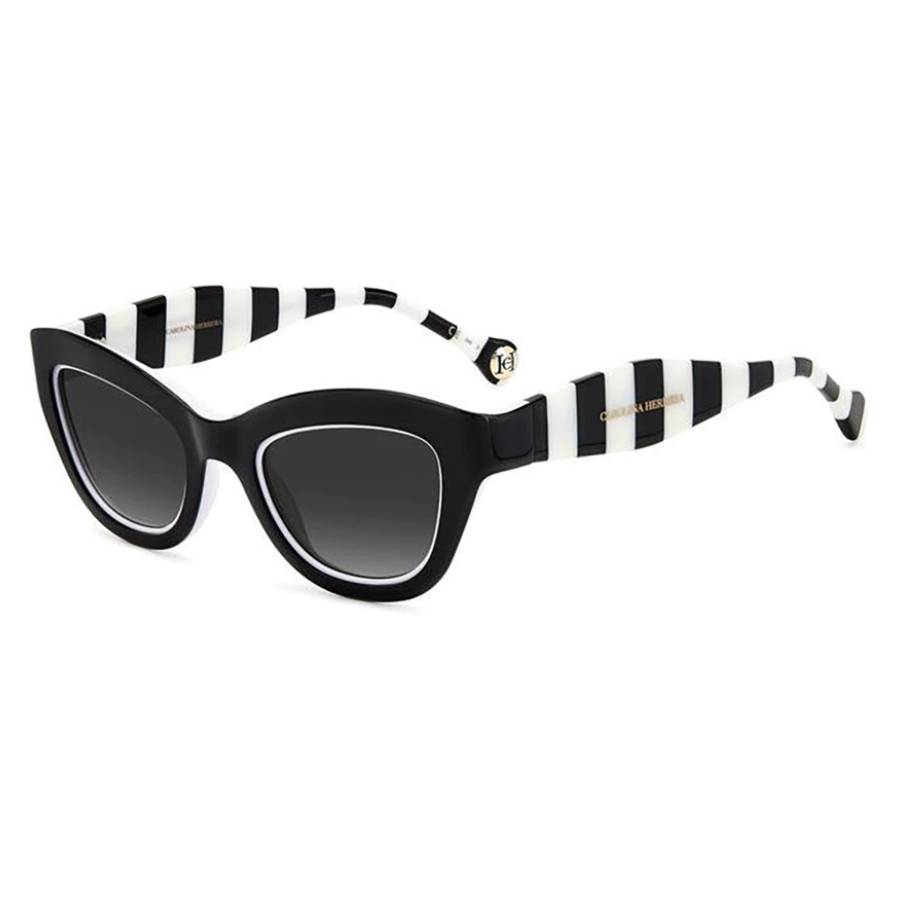 carolina herrera grey shaded cat eye ladies sunglasses her 0086/s 080s/9o 51 carolina herrera grey shaded cat eye ladies sunglasses her 0086/s 080s/9o 51