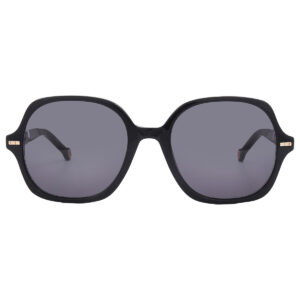 carolina herrera grey square ladies sunglasses her 0106/s 0kdx/ir 55