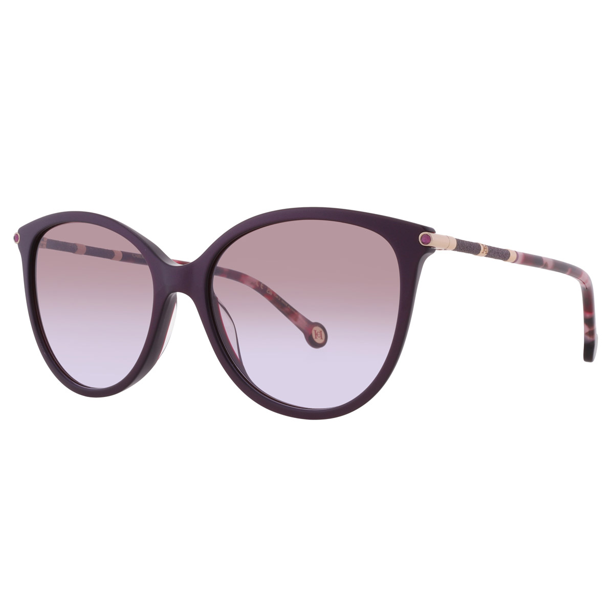 carolina herrera violet shaded cat eye ladies sunglasses her 0189/g/s 0t1w/qr 57 carolina herrera violet shaded cat eye ladies sunglasses her 0189/g/s 0t1w/qr 57