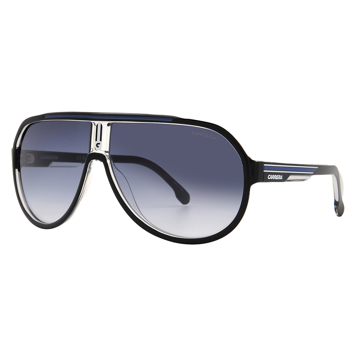 carrera blue gradient pilot men's sunglasses carrera 1057/s 0d51/08 64 carrera blue gradient pilot men's sunglasses carrera 1057/s 0d51/08 64