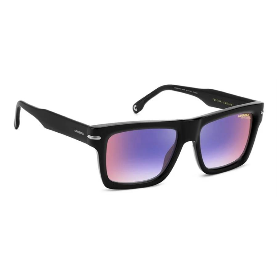 carrera blue shaded red square men's sunglasses carrera 305/s 0807/yb 54 carrera blue shaded red square men's sunglasses carrera 305/s 0807/yb 54