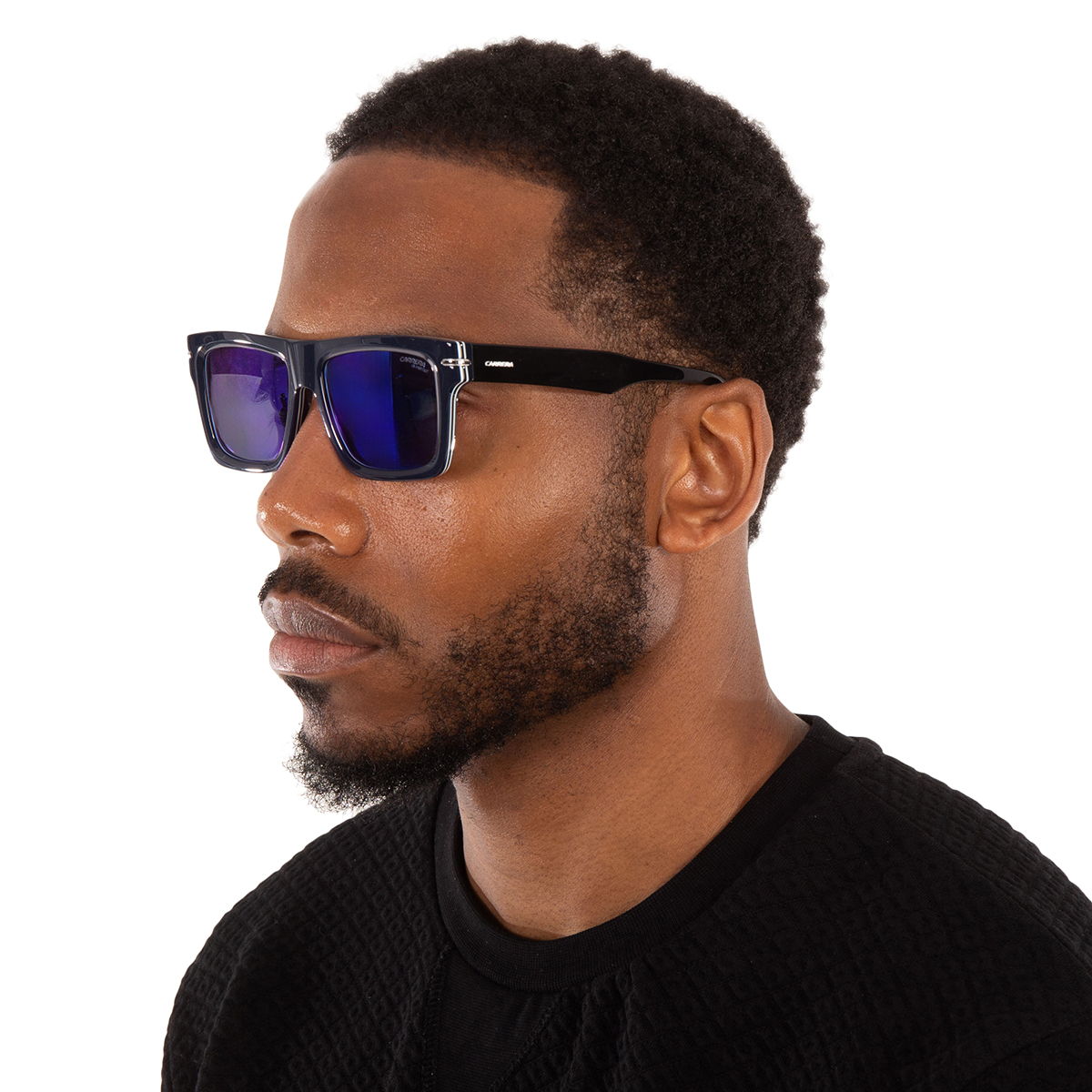 carrera blue square men's sunglasses carrera 305/s 0y00/xt 54 carrera blue square men's sunglasses carrera 305/s 0y00/xt 54