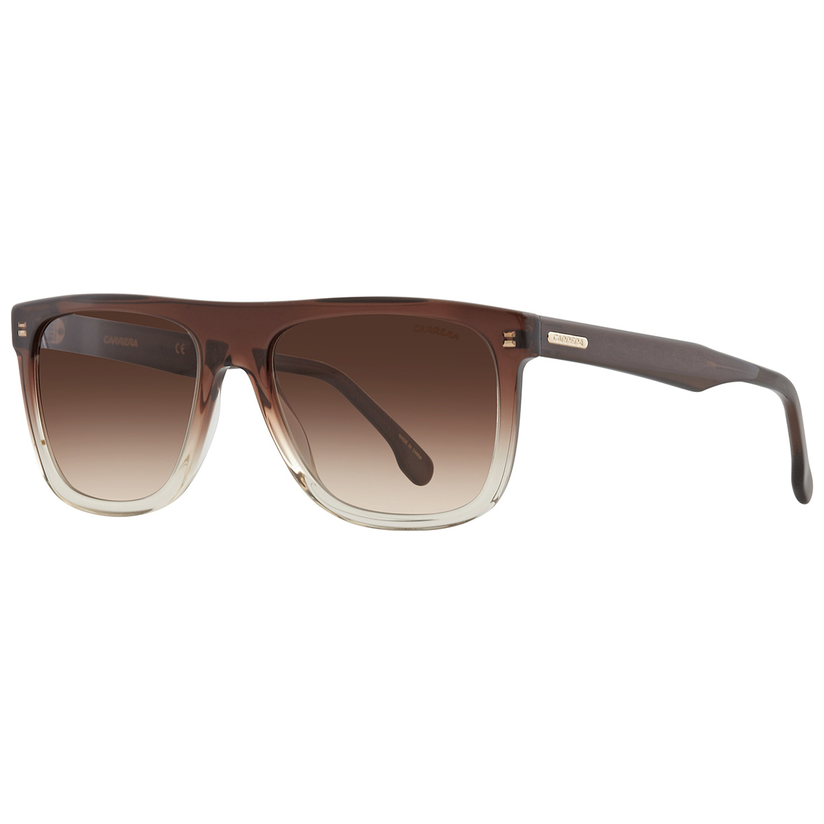 carrera brown gradient browline men's sunglasses carrera 267/s 00my/ha 56 carrera brown gradient browline men's sunglasses carrera 267/s 00my/ha 56