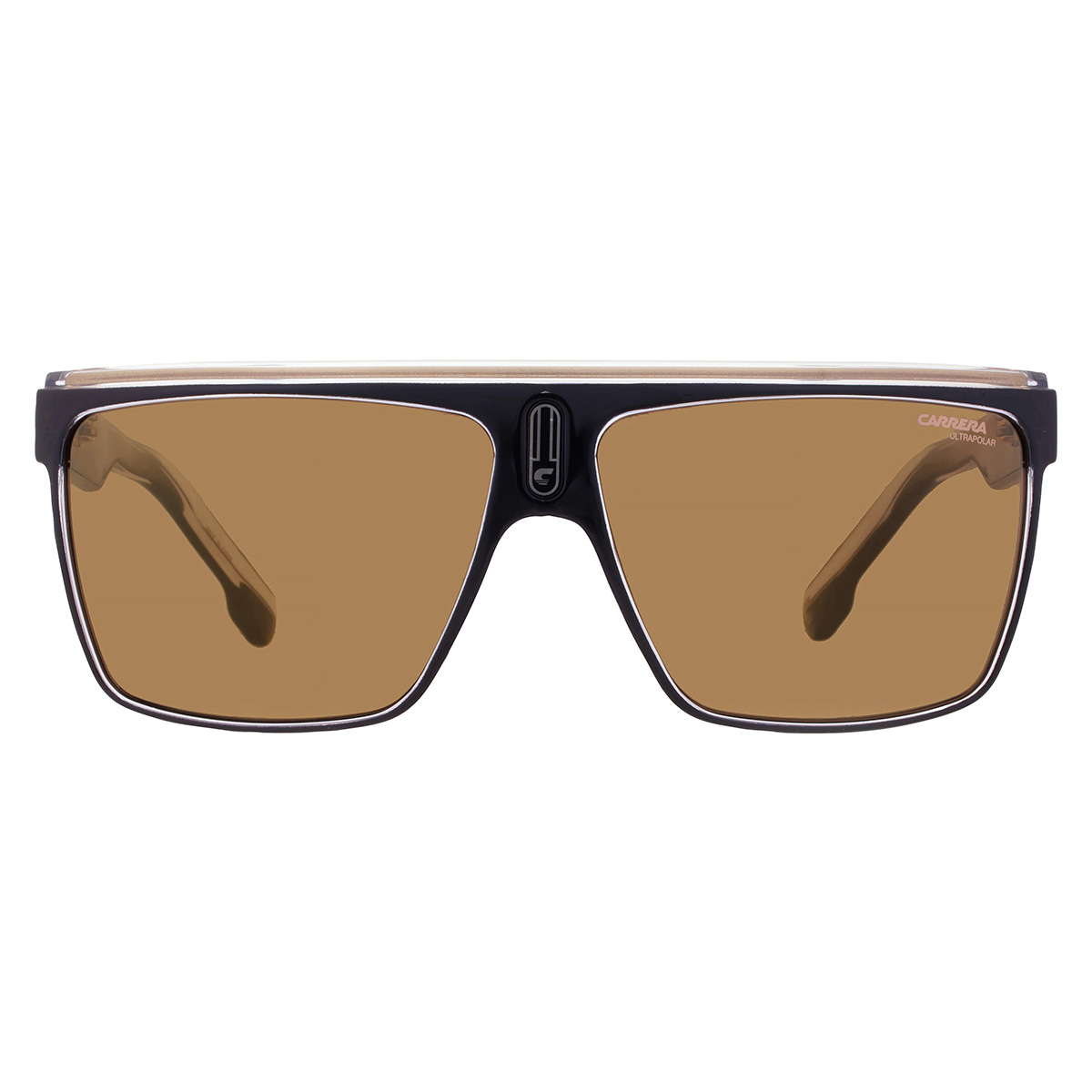 carrera brown rectangular men's sunglasses carrera 22/n 2m2 63 carrera brown rectangular men's sunglasses carrera 22/n 2m2 63