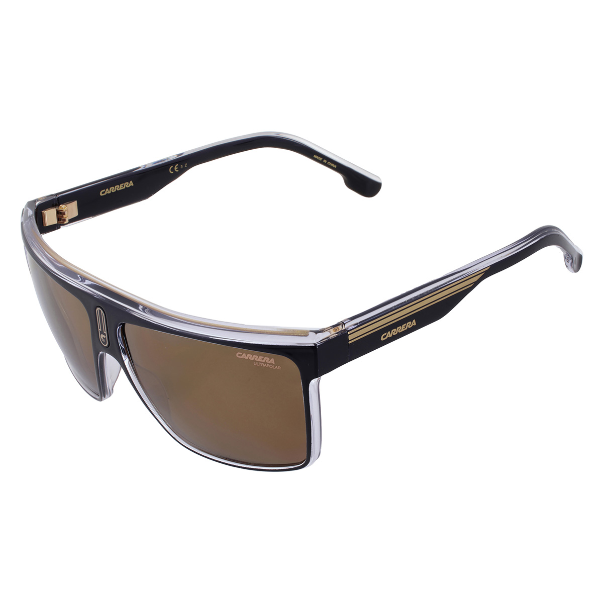 carrera brown rectangular men's sunglasses carrera 22/n 2m2 63 carrera brown rectangular men's sunglasses carrera 22/n 2m2 63