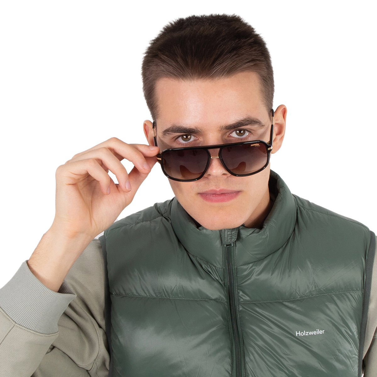 carrera brown rectangular men's sunglasses carrera 296/s 02m2/ha 60 carrera brown rectangular men's sunglasses carrera 296/s 02m2/ha 60
