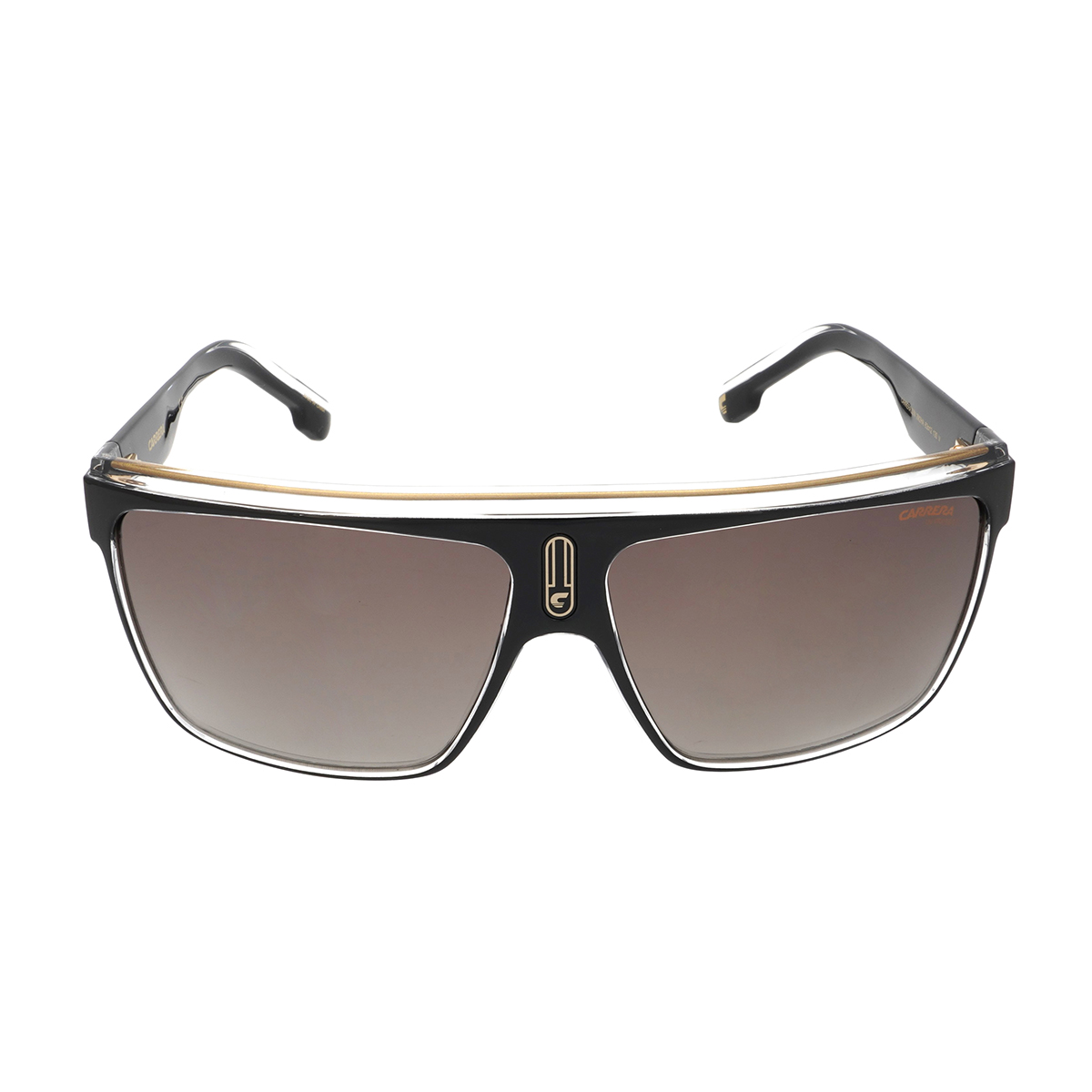 carrera brown shaded browline men's sunglasses carrera 22/n 02m2/ha 63 carrera brown shaded browline men's sunglasses carrera 22/n 02m2/ha 63