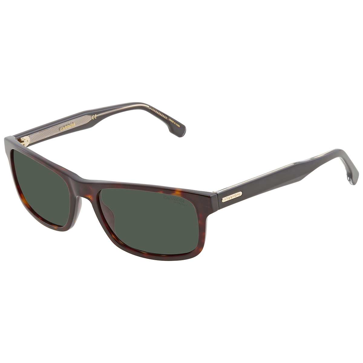 carrera green rectangular men's sunglasses carrera 299/s 0086/qt 57 carrera green rectangular men's sunglasses carrera 299/s 0086/qt 57