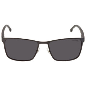Витрина carrera grey rectangular men's sunglasses carrera 8048/s 0807/ir 58