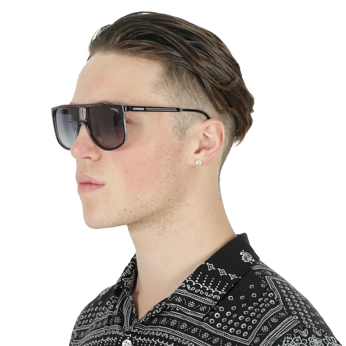 carrera grey shaded pilot men's sunglasses carrera 1056/s 0oit/9o 61 carrera grey shaded pilot men's sunglasses carrera 1056/s 0oit/9o 61