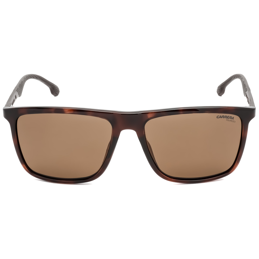 carrera polarized bronze rectangular men's sunglasses carrera 8032/s 0086/sp 57 carrera polarized bronze rectangular men's sunglasses carrera 8032/s 0086/sp 57