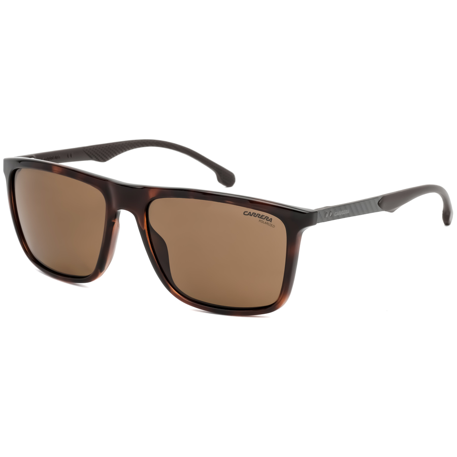 carrera polarized bronze rectangular men's sunglasses carrera 8032/s 0086/sp 57 carrera polarized bronze rectangular men's sunglasses carrera 8032/s 0086/sp 57