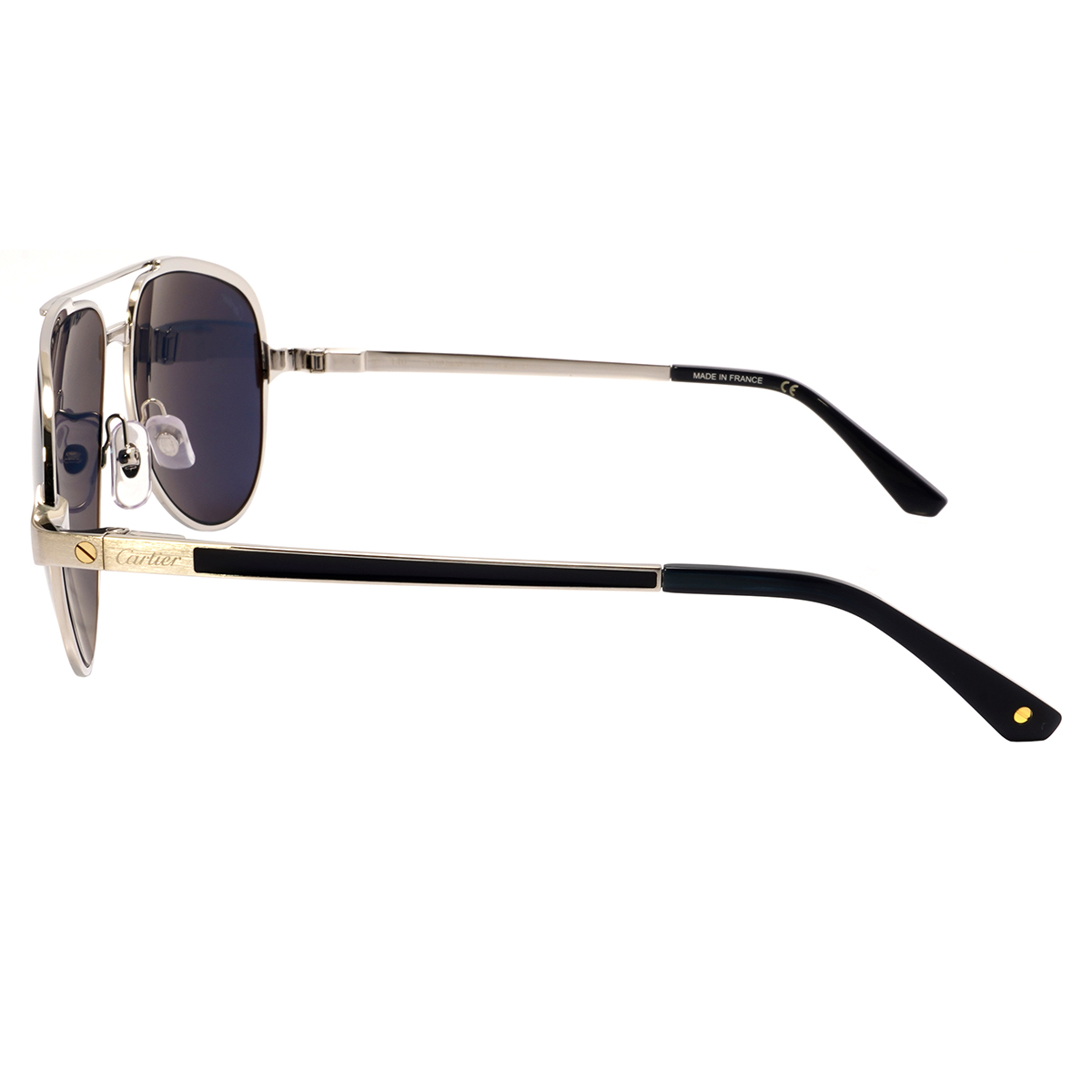 cartier blue pilot men's sunglasses ct0192s 004 60 cartier blue pilot men's sunglasses ct0192s 004 60