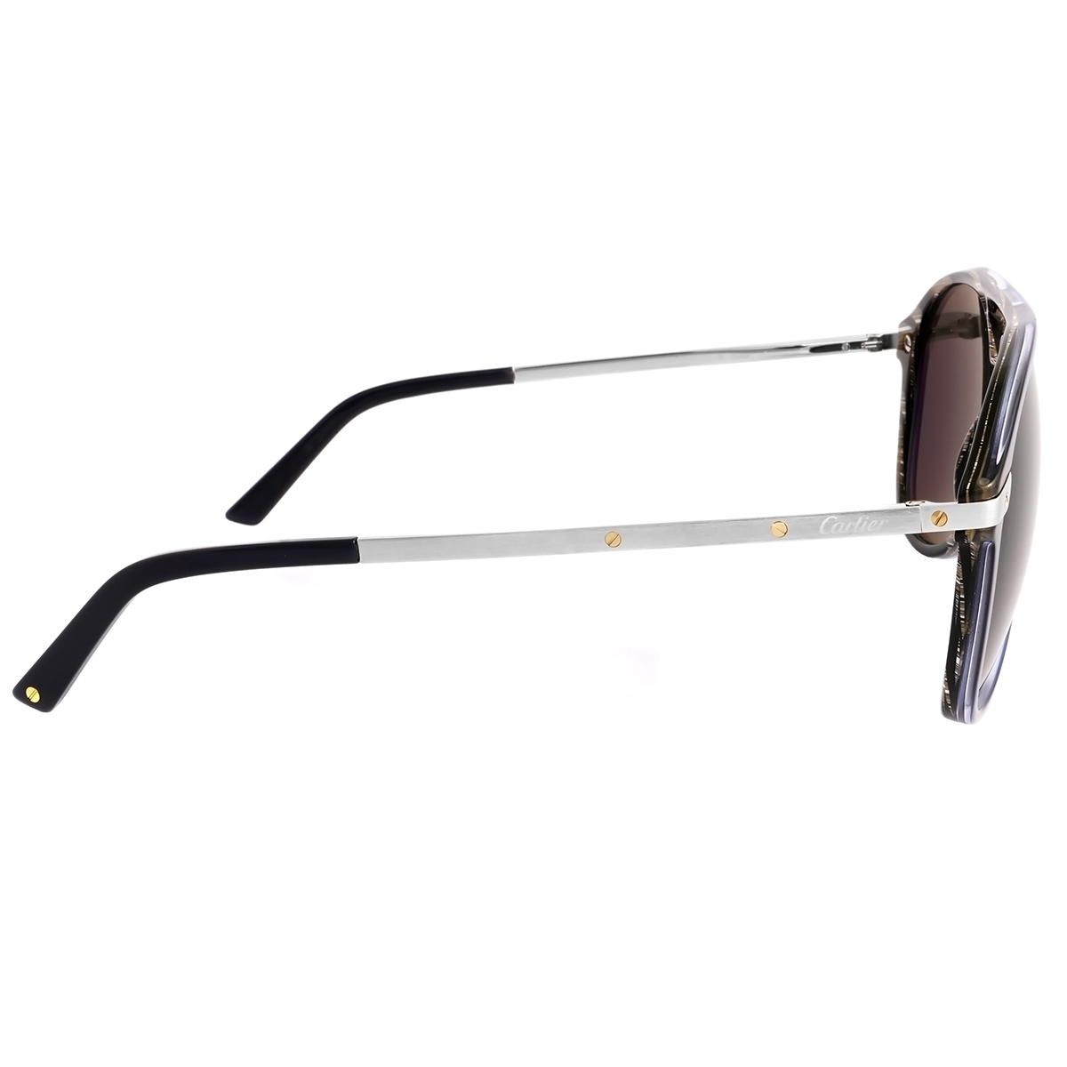 cartier santos de cartier blue pilot men's sunglasses ct0105s 004 60 cartier santos de cartier blue pilot men's sunglasses ct0105s 004 60