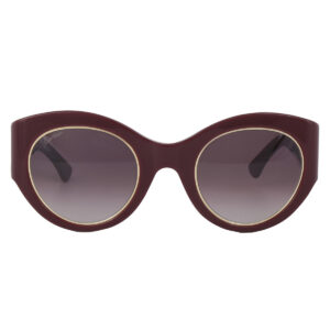 Home cartier c decor burgundy gradient cat eye ladies sunglasses ct0305s 003 51